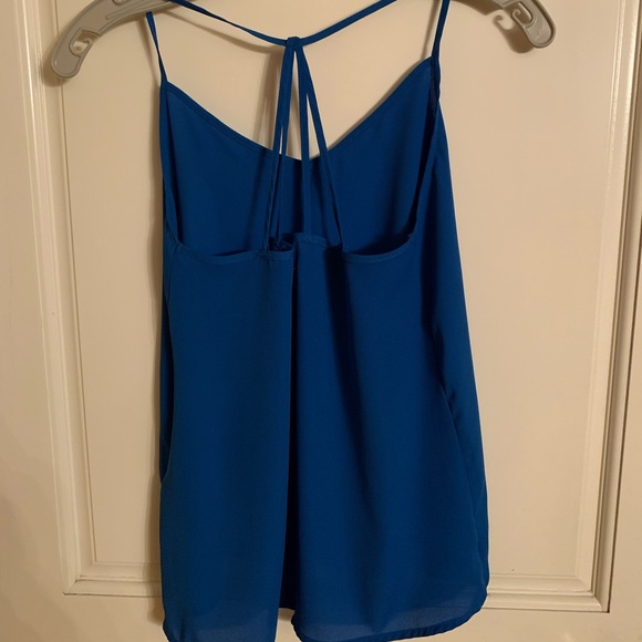 Abercrombie & Fitch Blue Racer Back Top XS - Picture 3 of 3